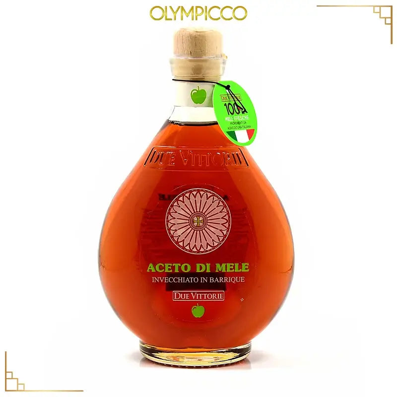 Due Vittorie Apple Balsamic Vinegar from Italy, 16.9fl oz / 500ml - OLYMPICCO.COM