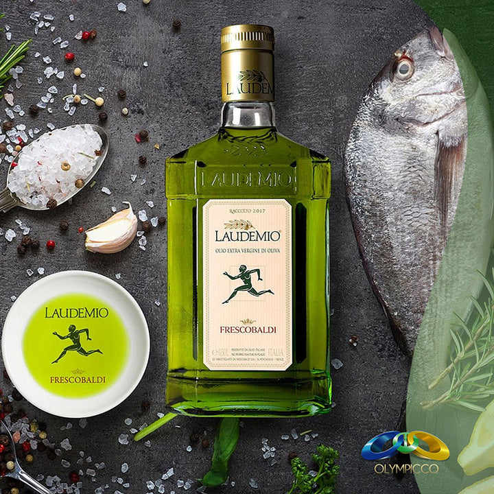 Laudemio Frescobaldi EVOO - Limited Edition Gift Package Tasting Set - OLYMPICCO.COM