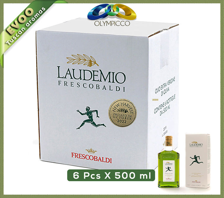 Frescobaldi Laudemio Extra Virgin Olive Oil - 2023/2024 Freshly Pressed Harvest - OLYMPICCO.COM