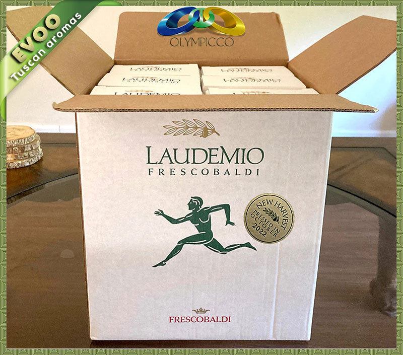 Frescobaldi Laudemio Extra Virgin Olive Oil - 2023/2024 Freshly Pressed Harvest - OLYMPICCO.COM