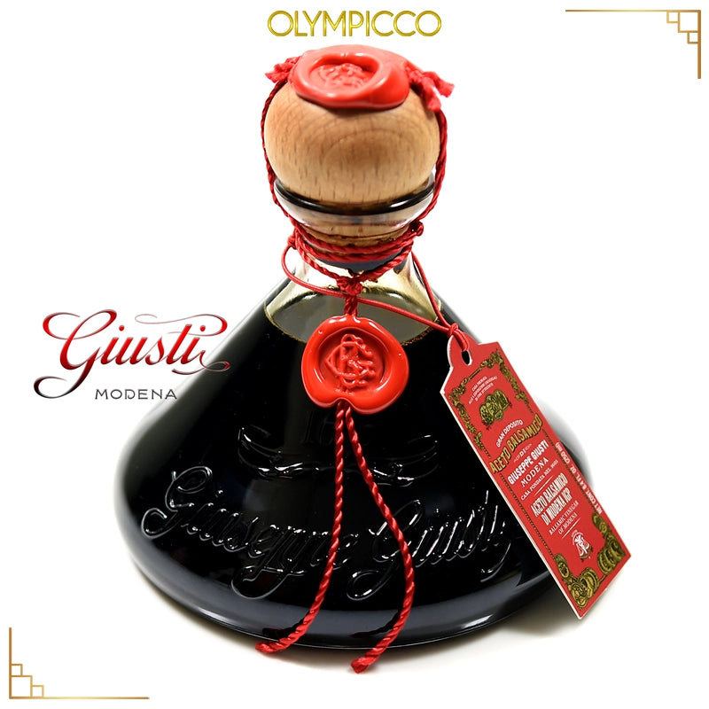 Riccardo Giusti Balsamic Vinegar of Modena PGI 3 Gold Medals Zucchetta 250ml - OLYMPICCO.COM