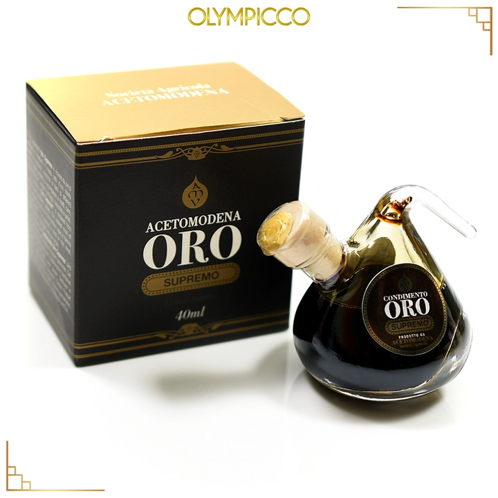 Societa Agricola Acetomodena - Balsamic Condiment Oro Supremo 40 ml - OLYMPICCO.COM