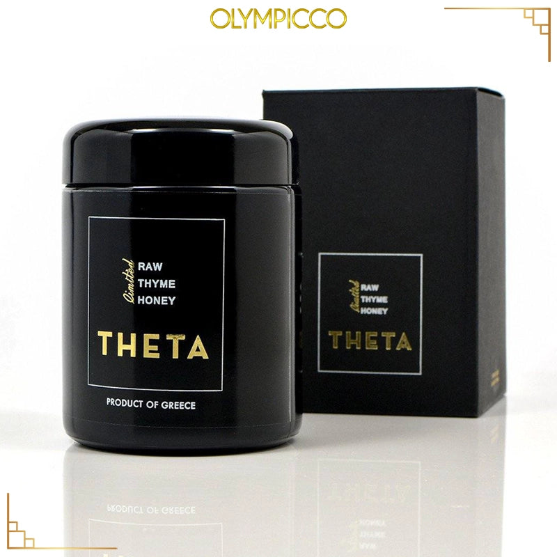 Theta - Premium RAW Greek Thyme Honey - Limited Production (11.6 oz) - OLYMPICCO.COM