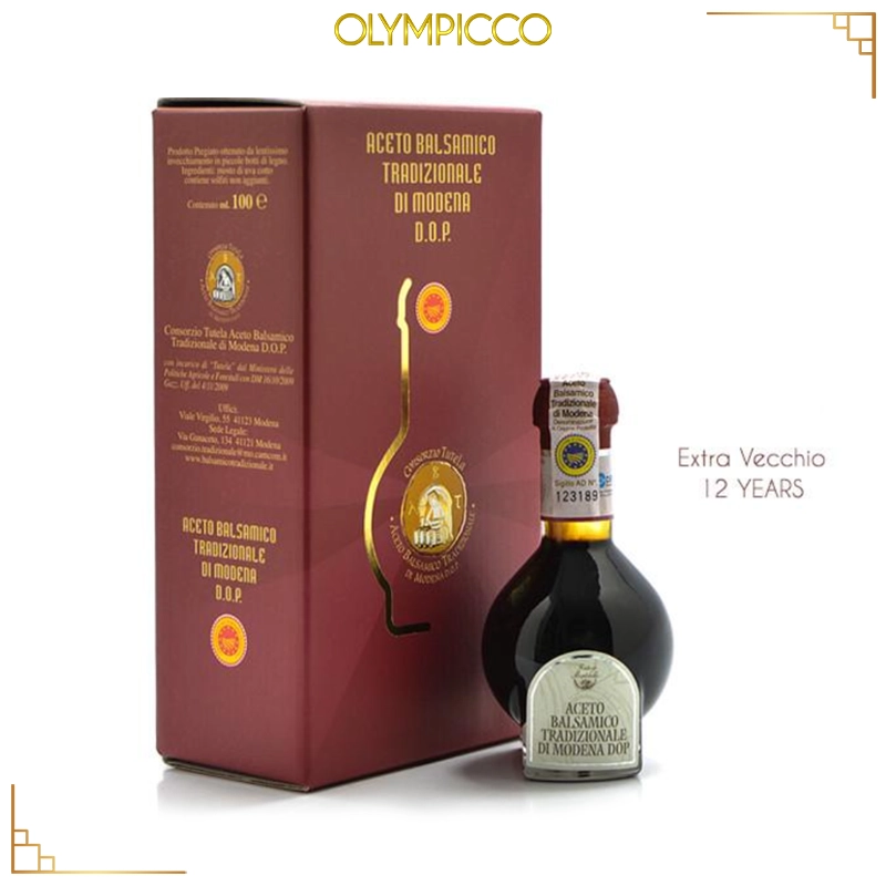 Traditional Balsamic Vinegar of Modena P.D.O.  AFFINATO - 12 YEARS - OLYMPICCO.COM