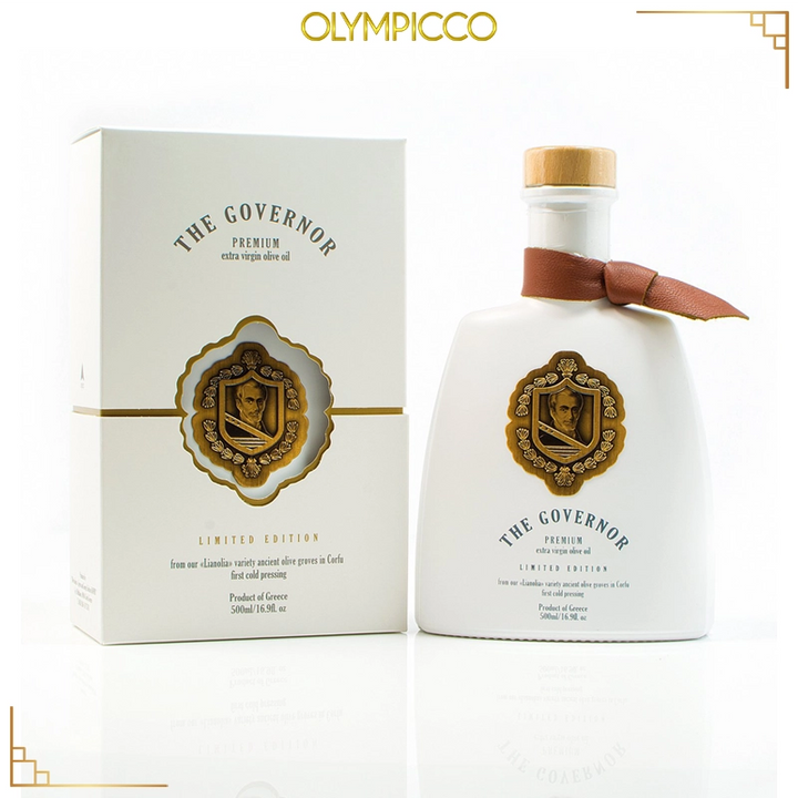 Ultra Premium EVOO The Governor 500ml - Limited Edition - Harvest 2024/2025 - OLYMPICCO.COM