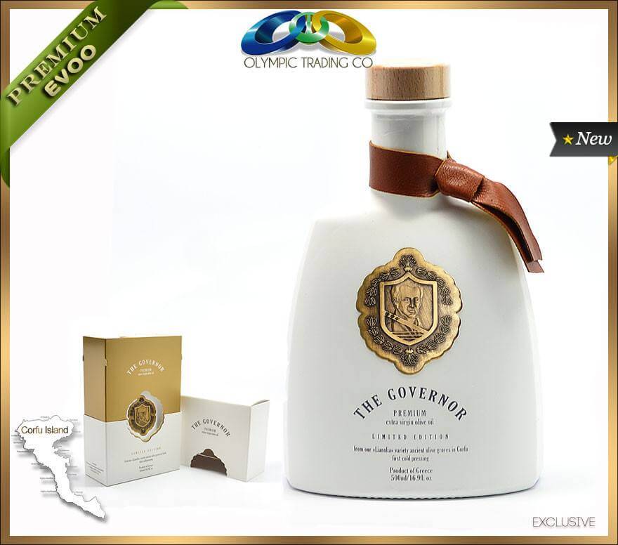 Ultra Premium EVOO The Governor 500ml - Limited Edition - Harvest 2024/2025 - OLYMPICCO.COM