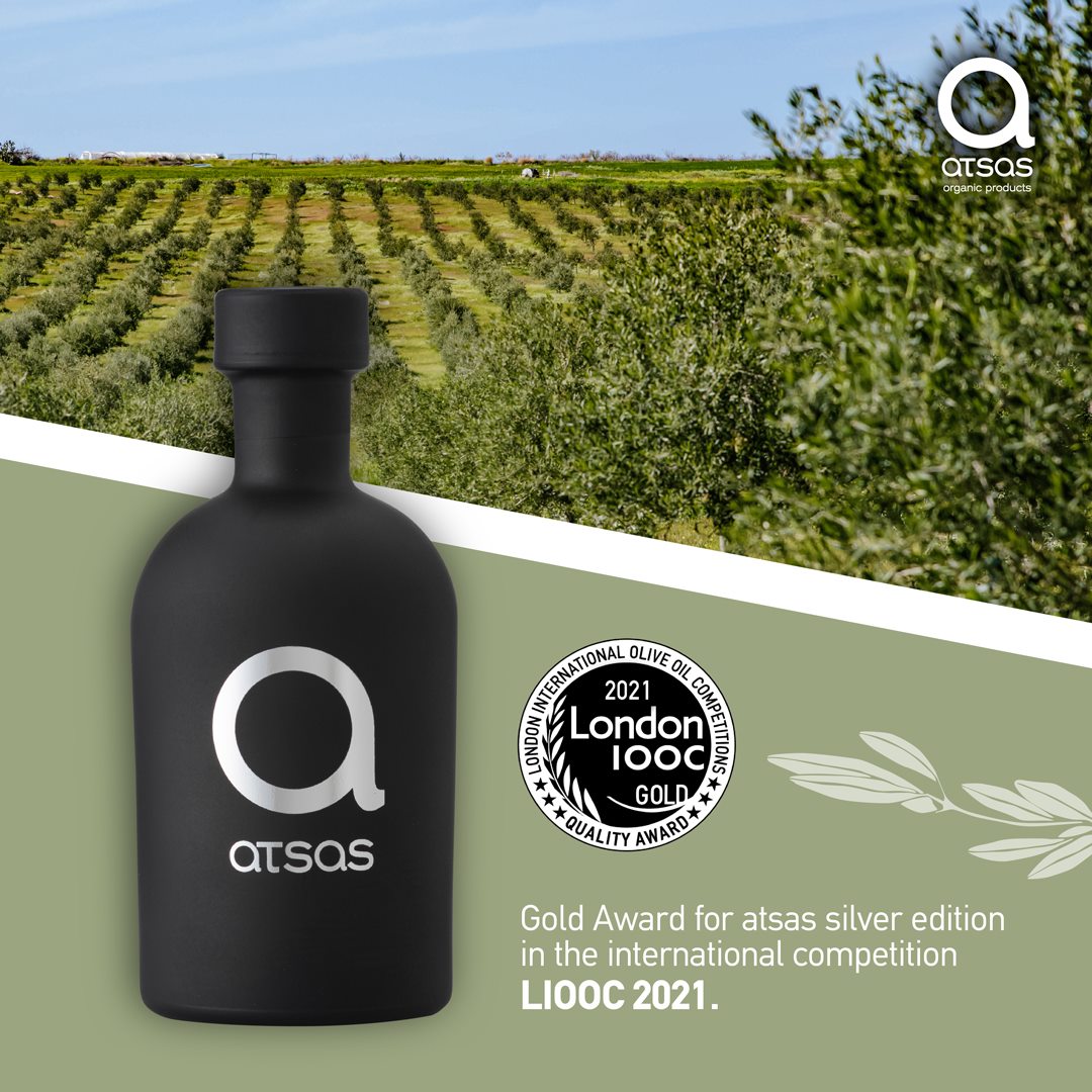 Atsas - Pure Organic Evoo - High Phenolic Content - Harvest 2024/2025 | 100ml & 250ml - OLYMPICCO.COM