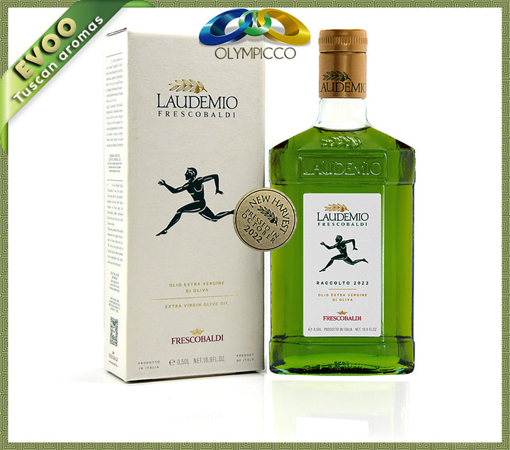 Laudemio Frescobaldi EVOO - Limited Edition Gift Package Tasting Set - OLYMPICCO.COM