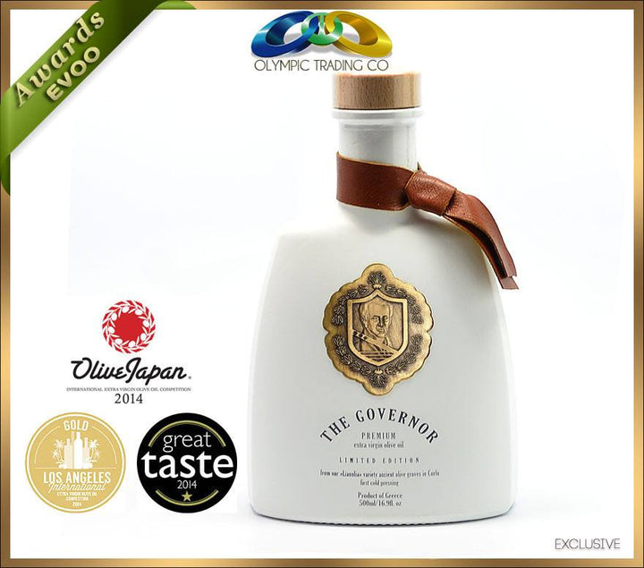 Ultra Premium EVOO The Governor 500ml - Limited Edition - Harvest 2024/2025 - OLYMPICCO.COM